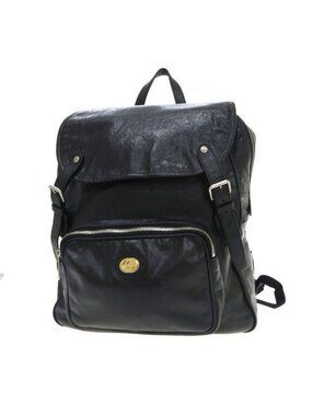 Gucci Leather Backpack Black